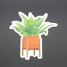 Load image into Gallery viewer, "Natural Style" Aloe Plant On Stand Sticker