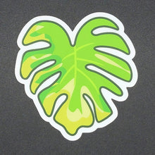 Load image into Gallery viewer, Variegated Monstera Leaf Sticker