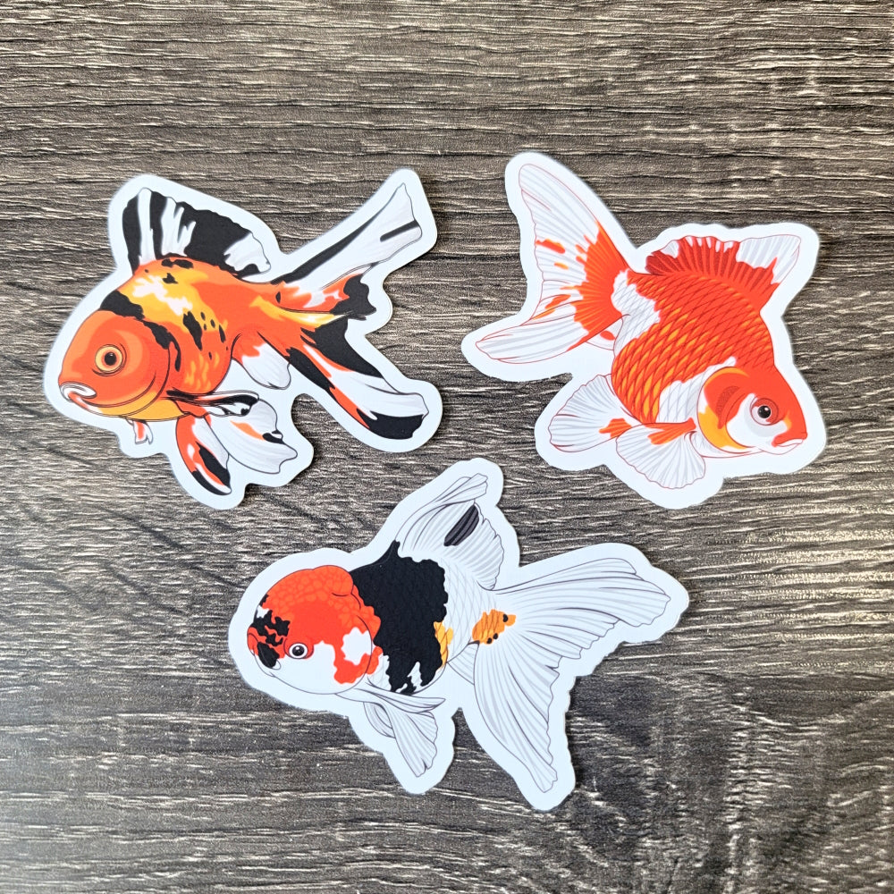 Goldfish Stickers (3 Pack)